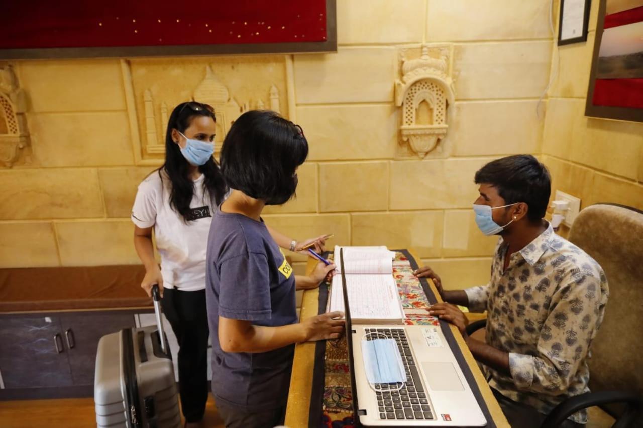 Hotel Jaswant Palace Jaisalmer Buitenkant foto
